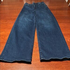 Frame Denim Dark Blue Flare Jeans